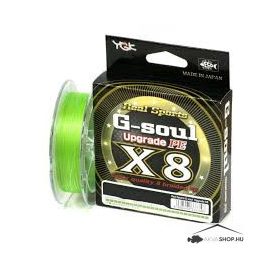   YGK G-SOUL UPGRADE X8 150M PE 0,15 mm (#0,8) / 7,25 kg FONOTT ZSINÓR