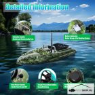 D13 CAMOU CARP TEREPMINTÁS HORGÁSZ ETETŐHAJÓ