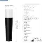 Etetőhajó navigációs LED lámpa