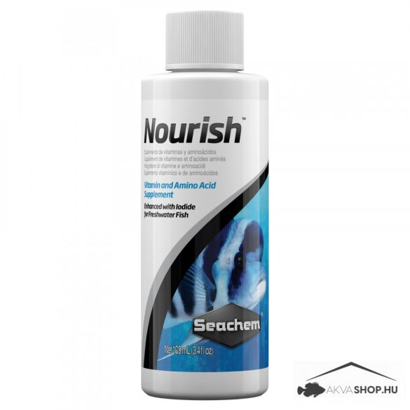 Seachem Nourish - állapotjavító vitamin és aminósav 100 ml