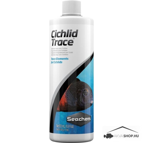 Seachem Cichlid Trace - nyomelem vízkezelő sügéreknek - 500 ml