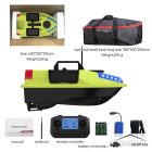 FLYTEC D19 YELLOW horgász etetőhajó akkumulátorral