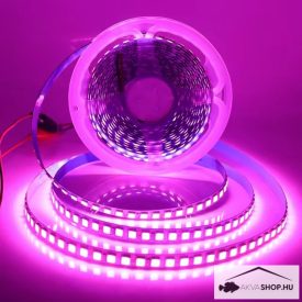   LED szalag beltéri 12V, 16W, 120LED, 1900Lm pink / növényes - legerősebb