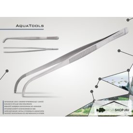 Nattec AquaTools ívelt csipesz 24cm