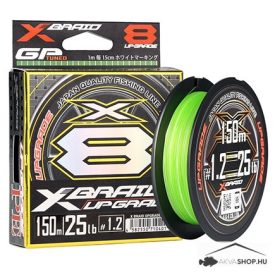   YGK X BRAID UPGRADE X8 150M PE 0,171 mm (#1) / 10 kg FONOTT ZSINÓR