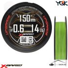 YGK X BRAID UPGRADE X8 150M PE 0,171 mm (#1) / 10 kg FONOTT ZSINÓR